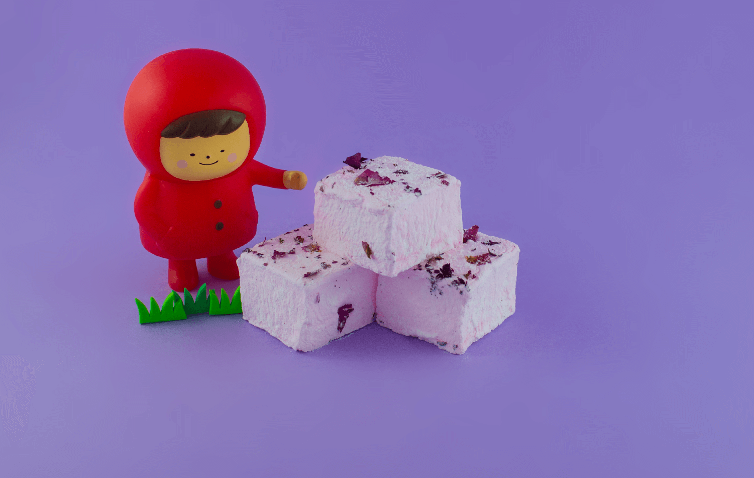 blushing rose marshmallows